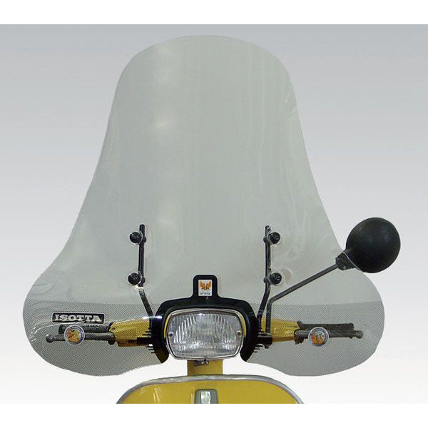 Isotta High Screen | Clear | Vespa Special 70S-80S - Pyramid Motorcycle Accessories