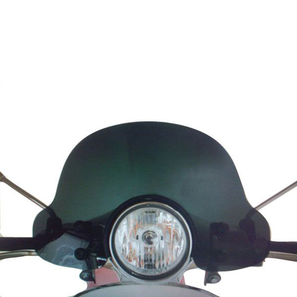 Isotta Fashion Screen | Dark Smoke | Vespa Primavera 150 2013> - Pyramid Motorcycle Accessories