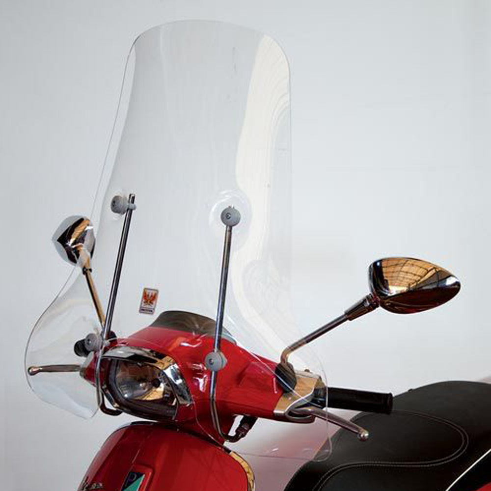 Isotta Screen | Clear | Vespa Sprint 150 2014-2024 - Pyramid Motorcycle Accessories