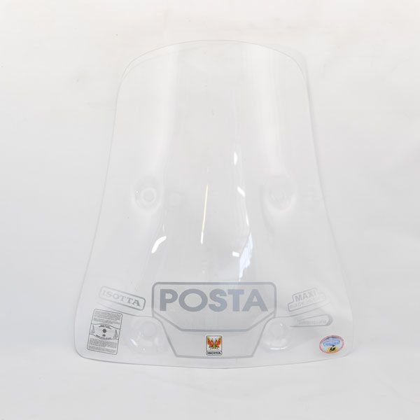 Isotta Maxi Screen | Clear | Liberty 2002 Poste Version - Pyramid Motorcycle Accessories
