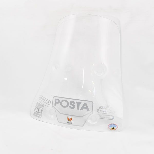 Isotta Maxi Screen | Clear | Liberty 2002 Poste Version - Pyramid Motorcycle Accessories
