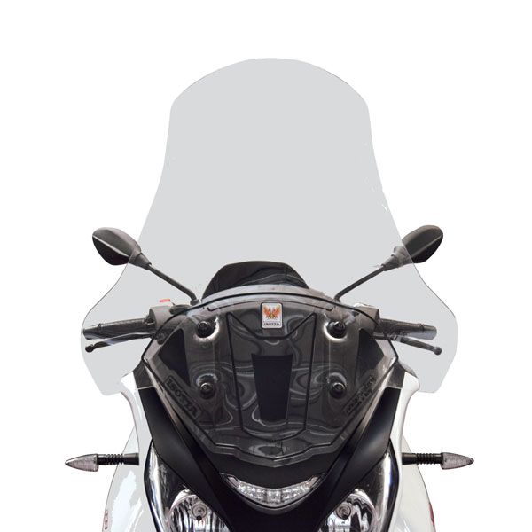 Isotta Screen | Light Smoke | Piaggio MP3 350 LT Sport 2019> - Pyramid Motorcycle Accessories