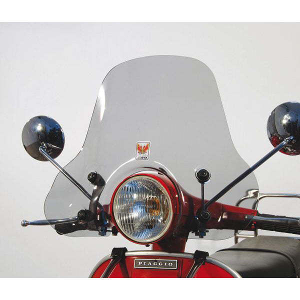 Isotta High Screen | Clear | VESPA PX-PE-PK-ET3 Transparent - Pyramid Motorcycle Accessories