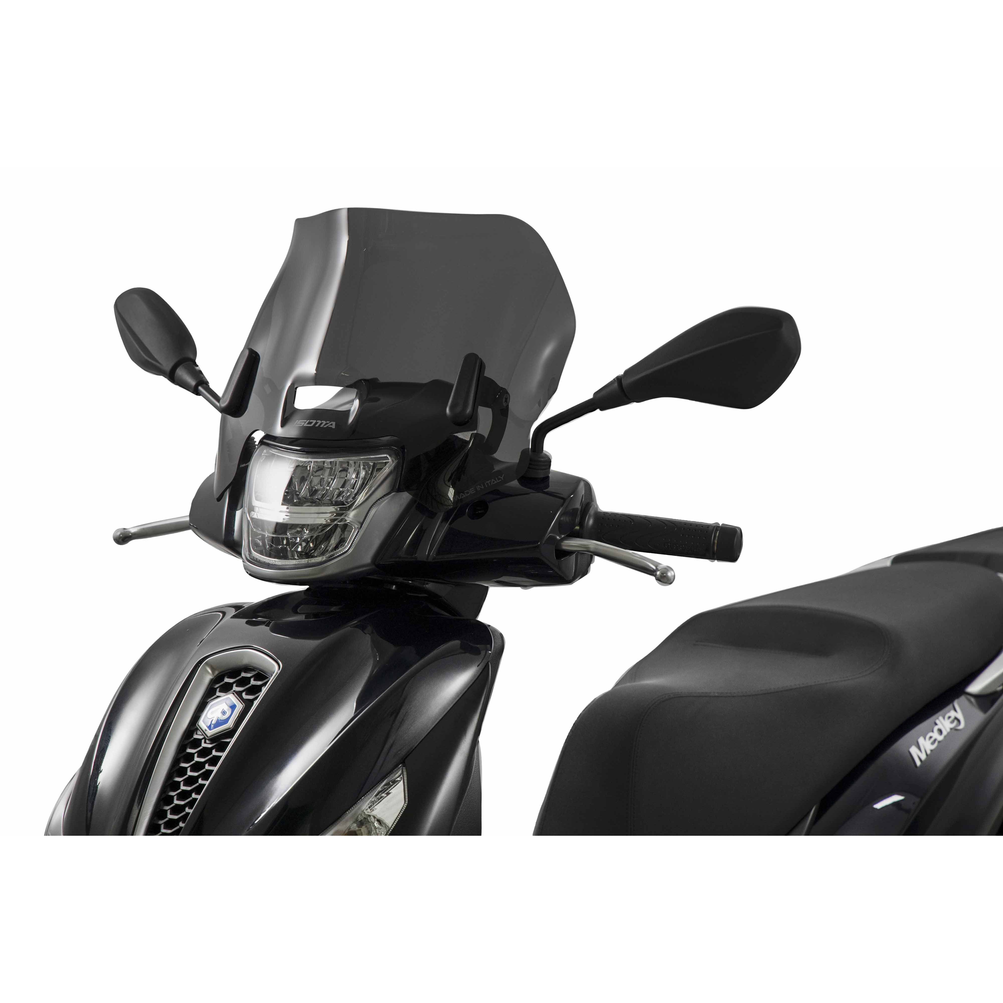 Isotta City Sport Screen | Piaggio Medley 125/150 - Pyramid Motorcycle Accessories