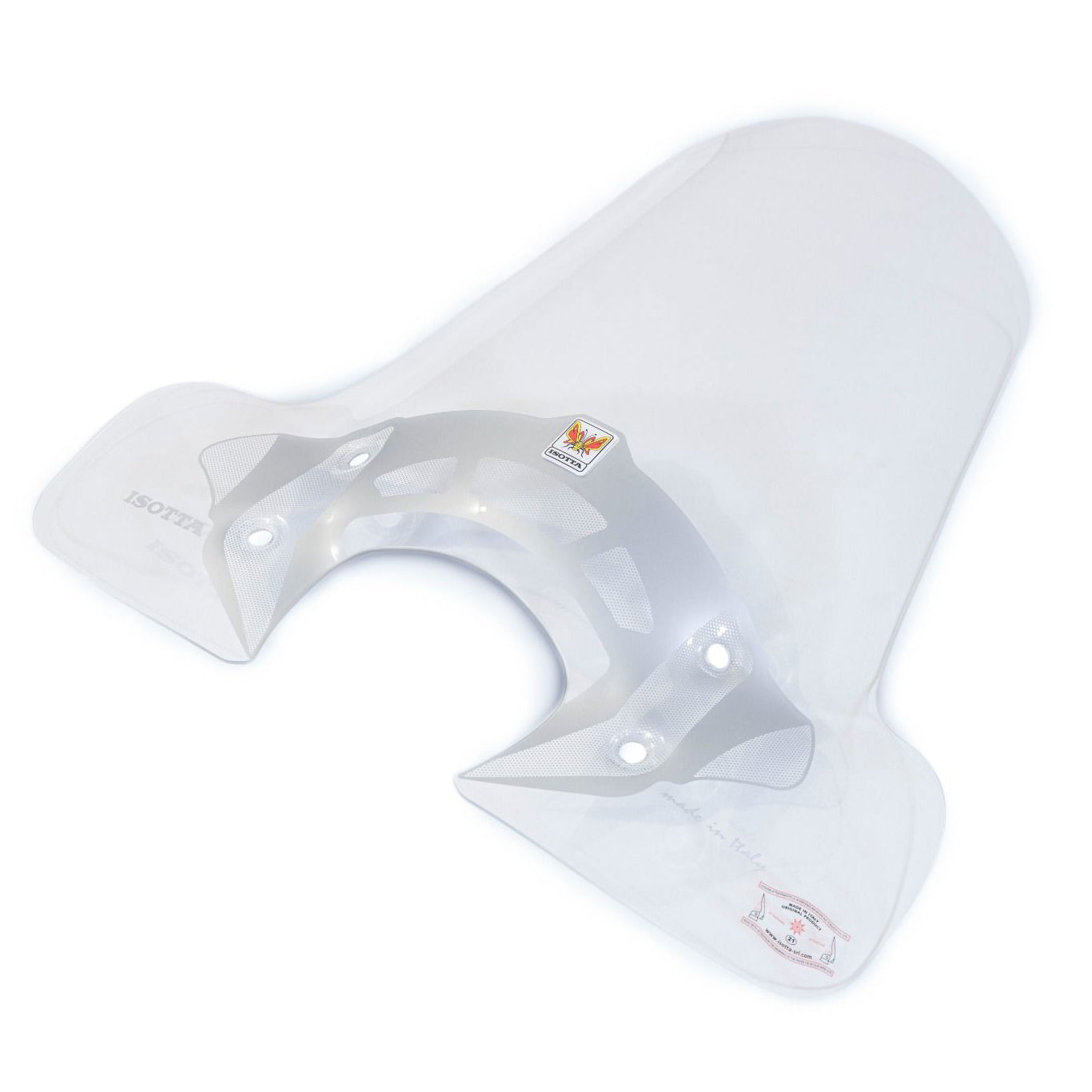 Isotta Medium Screen | Clear | Piaggio Liberty 50 - 125 -150 RST - Pyramid Motorcycle Accessories