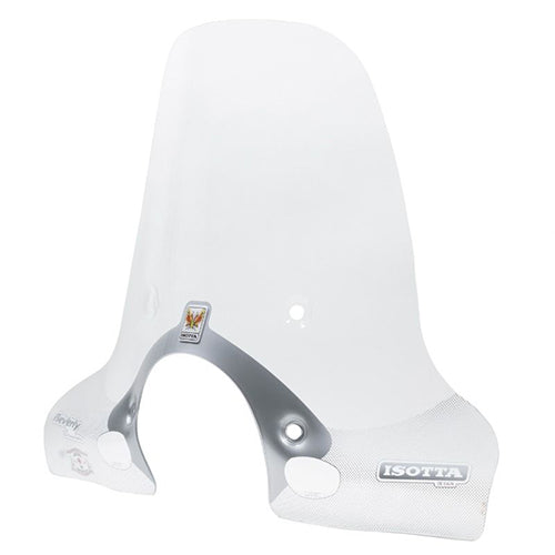 Isotta Medium Screen | Clear | Piaggio Beverly Cruiser 250 - 500 - Pyramid Motorcycle Accessories
