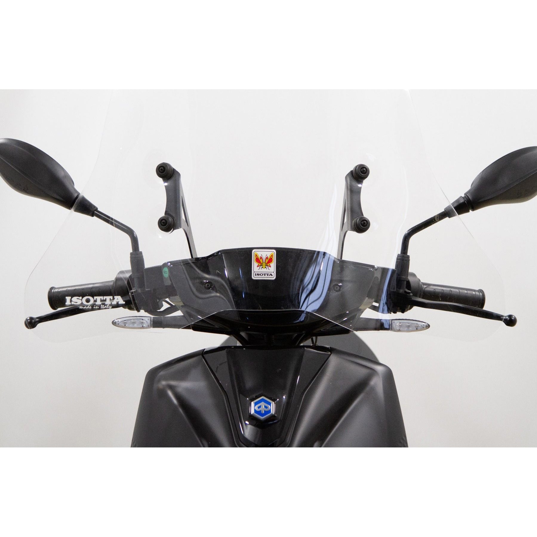 Isotta Screen | Clear | Piaggio One 2021> - Pyramid Motorcycle Accessories