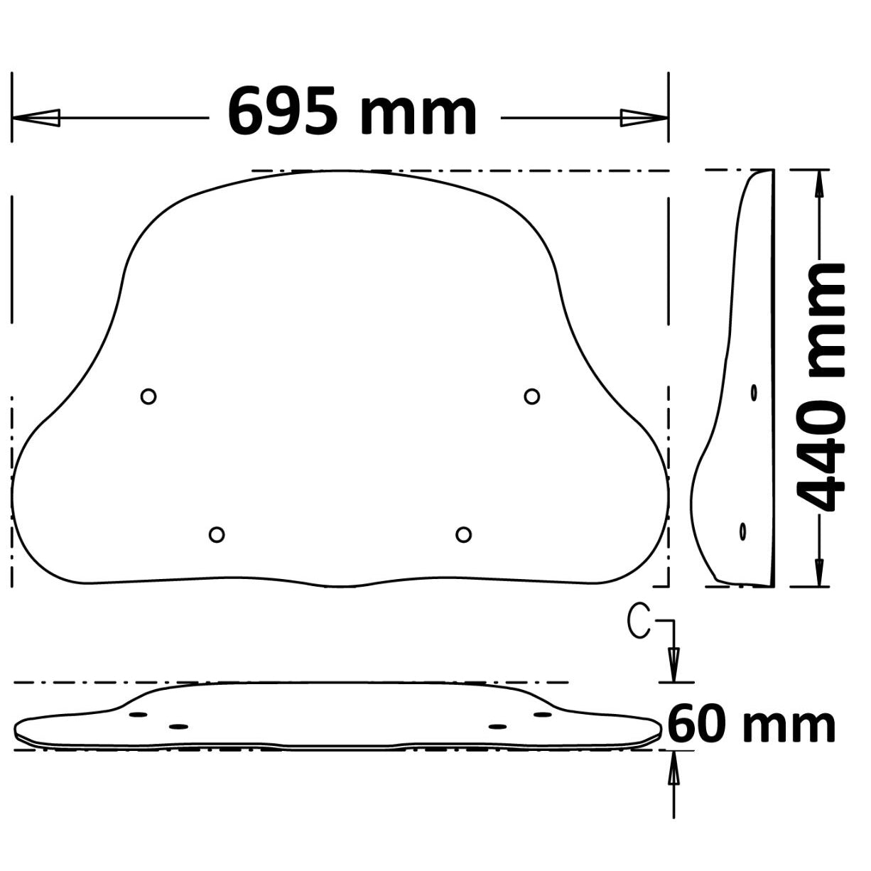 Isotta Small Screen | NIU MQI GT 2021> - Pyramid Motorcycle Accessories