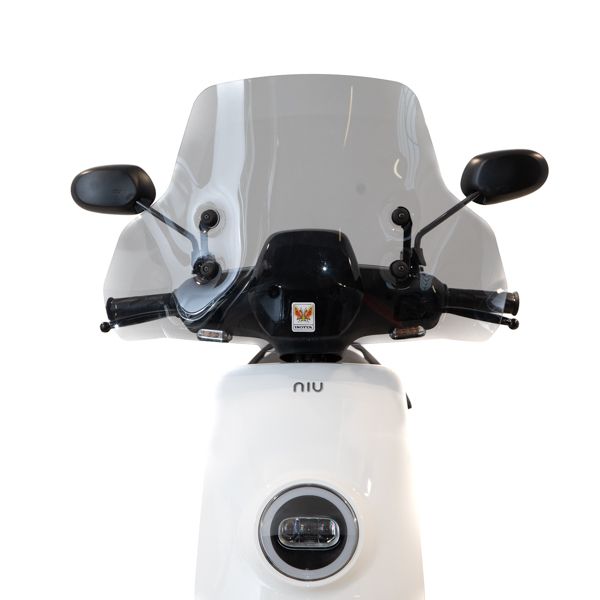 Isotta Low Screen | Light Smoke | NIU MQI 2019> - NIU MQI + Sport 2020 - 2022 - Pyramid Motorcycle Accessories