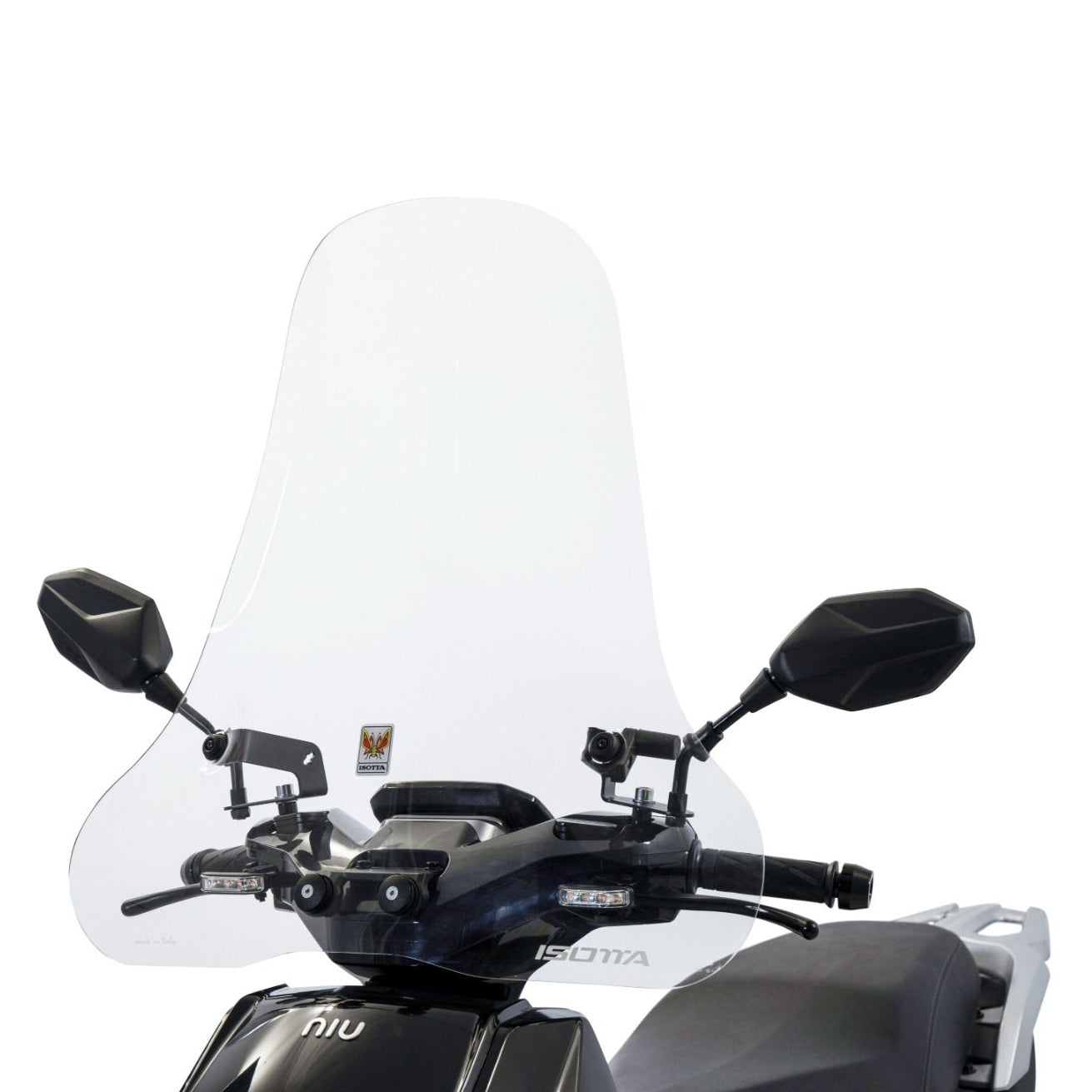 Isotta Screen | Clear | NIU FQI 500 2025 - Pyramid Motorcycle Accessories