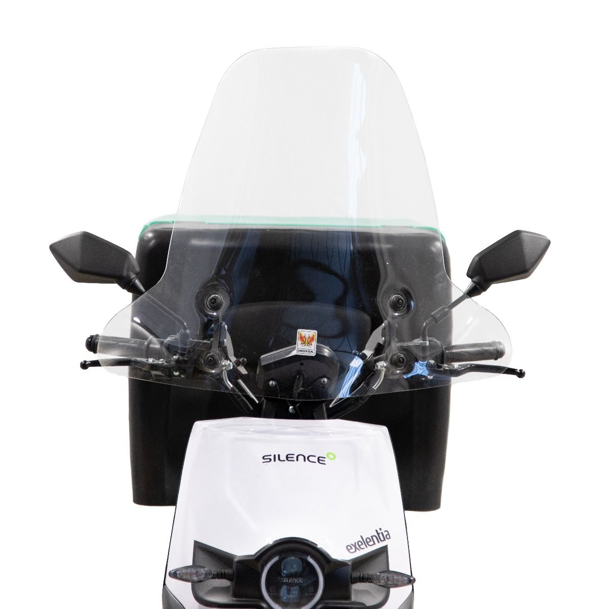 Isotta Medium Screen Hand Protectors | Clear | Silence S02 HS - Pyramid Motorcycle Accessories