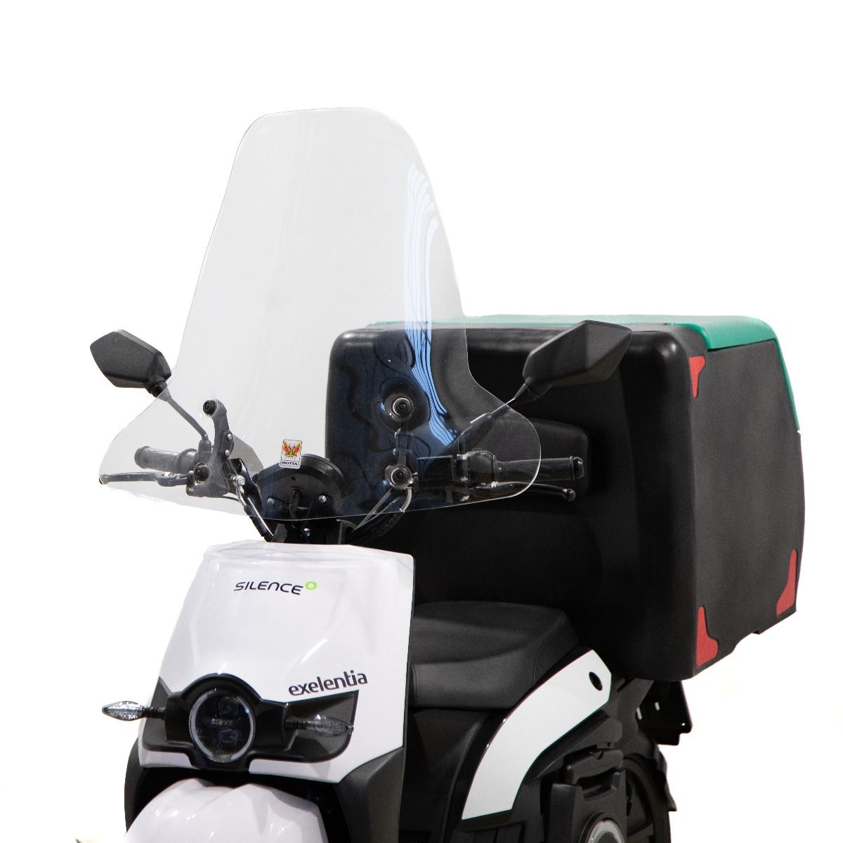 Isotta Medium Screen Hand Protectors | Clear | Silence S02 HS - Pyramid Motorcycle Accessories