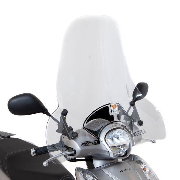 Isotta Medium Screen | Clear | Honda SH Mode 125 - Pyramid Motorcycle Accessories