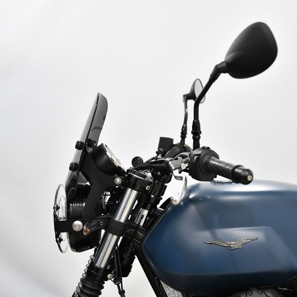 Isotta Low Screen | Moto Guzzi-V7 III Stone Night Pack - Pyramid Motorcycle Accessories