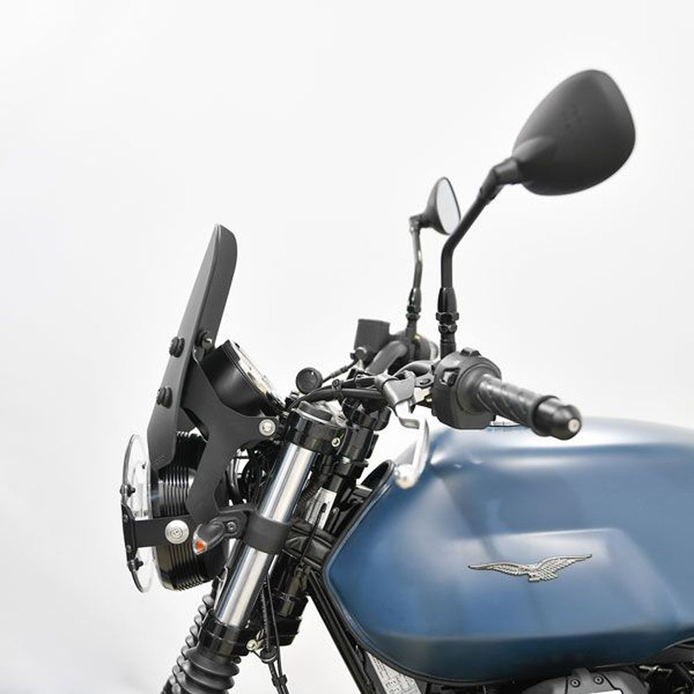 Isotta Low Screen | Moto Guzzi-V7 III Stone Night Pack - Pyramid Motorcycle Accessories