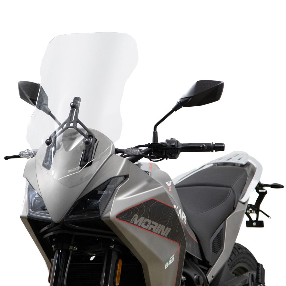 Isotta High Screen | Clear | Moto Morini XCape 650 2022 - Pyramid Motorcycle Accessories