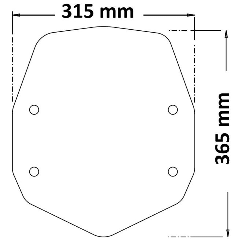 Isotta Low Screen | Matte Black (Opaque) | Voge Valico 500 2021 - 2022 - Pyramid Motorcycle Accessories