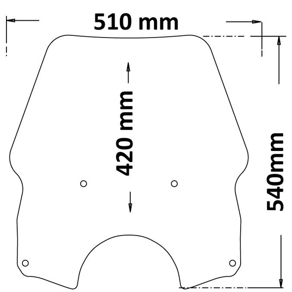 Isotta High Screen | Husqvarna Norden 901 2022 - Pyramid Motorcycle Accessories