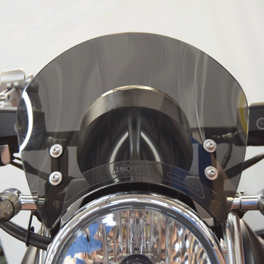 Isotta Mini Screen | Dark Smoke | Moto Guzzi Audace 2017-2020 - Pyramid Motorcycle Accessories