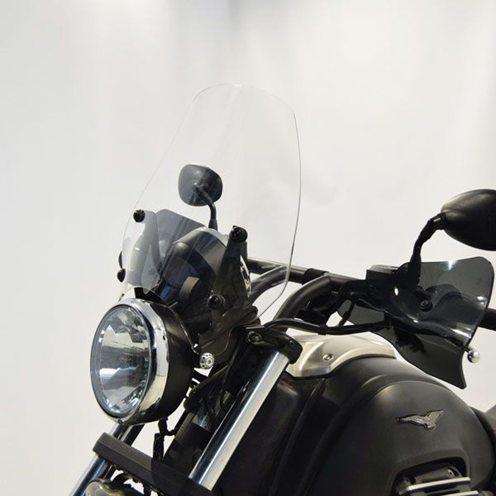 Isotta Medium Screen | Clear| Moto Guzzi Audace 2017-2020 - Pyramid Motorcycle Accessories