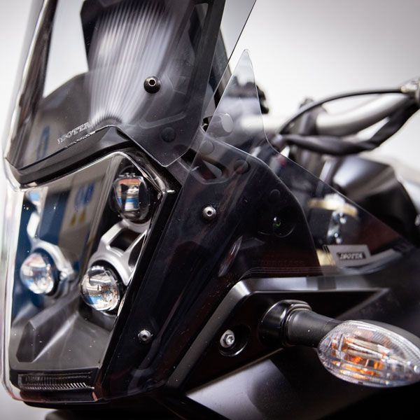 Isotta Screen Side Spoilers | Yamaha Tenere 700 2019> - Pyramid Motorcycle Accessories
