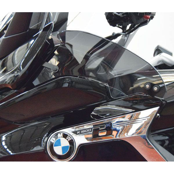 Isotta Upper Wind Deflectors | Dark Smoke | BMW K 1600 GTL - Pyramid Motorcycle Accessories