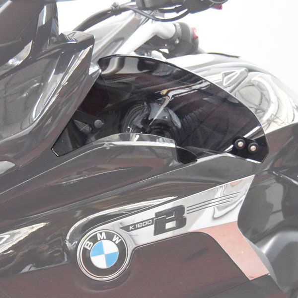 Isotta Upper Wind Deflectors | Dark Smoke | BMW K 1600 GTL - Pyramid Motorcycle Accessories