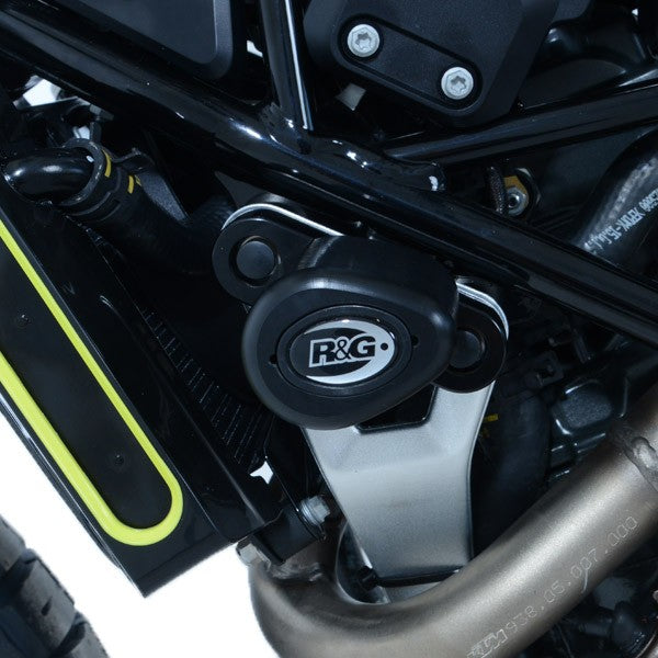 R&G Crash Protectors | Black | Husqvarna Svartpilen 125 2021>2023 & Husqvarna Svartpilen 401 2018>2023 & Husqvarna Vitpilen 401 2018>2023