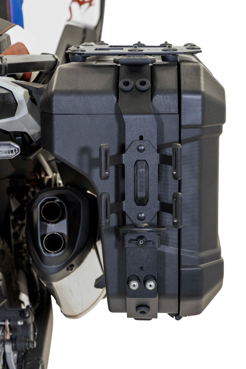 Isotta Bottle Holder For Right Pannier | Black | Honda Africa Twin CRF 1100 L 2020>2024 - Shop name