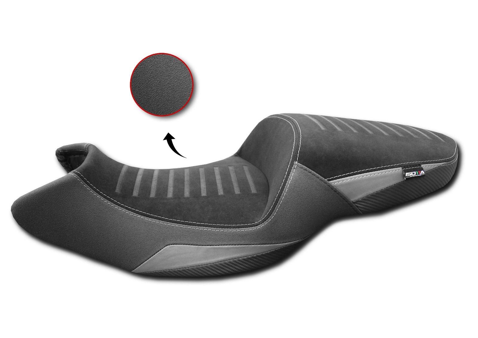 Isotta Comfort Lowered Riders Seat | Black | BMW F 900 R/XR - Pyramid Motorcycle Accessories