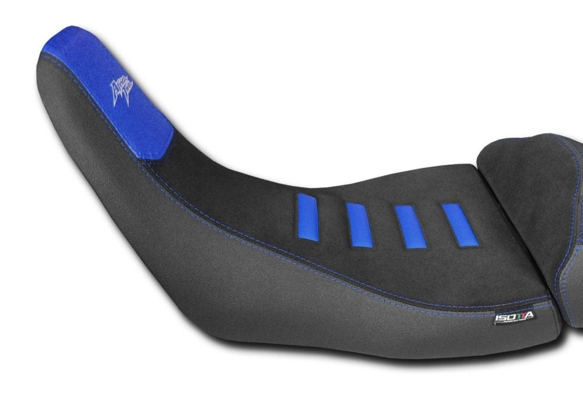 Isotta Comfort Riders Seat | Black/Blue | Honda Africa Twin CRF1100L (incl. Adventure Sport) 2020>Current - Shop name
