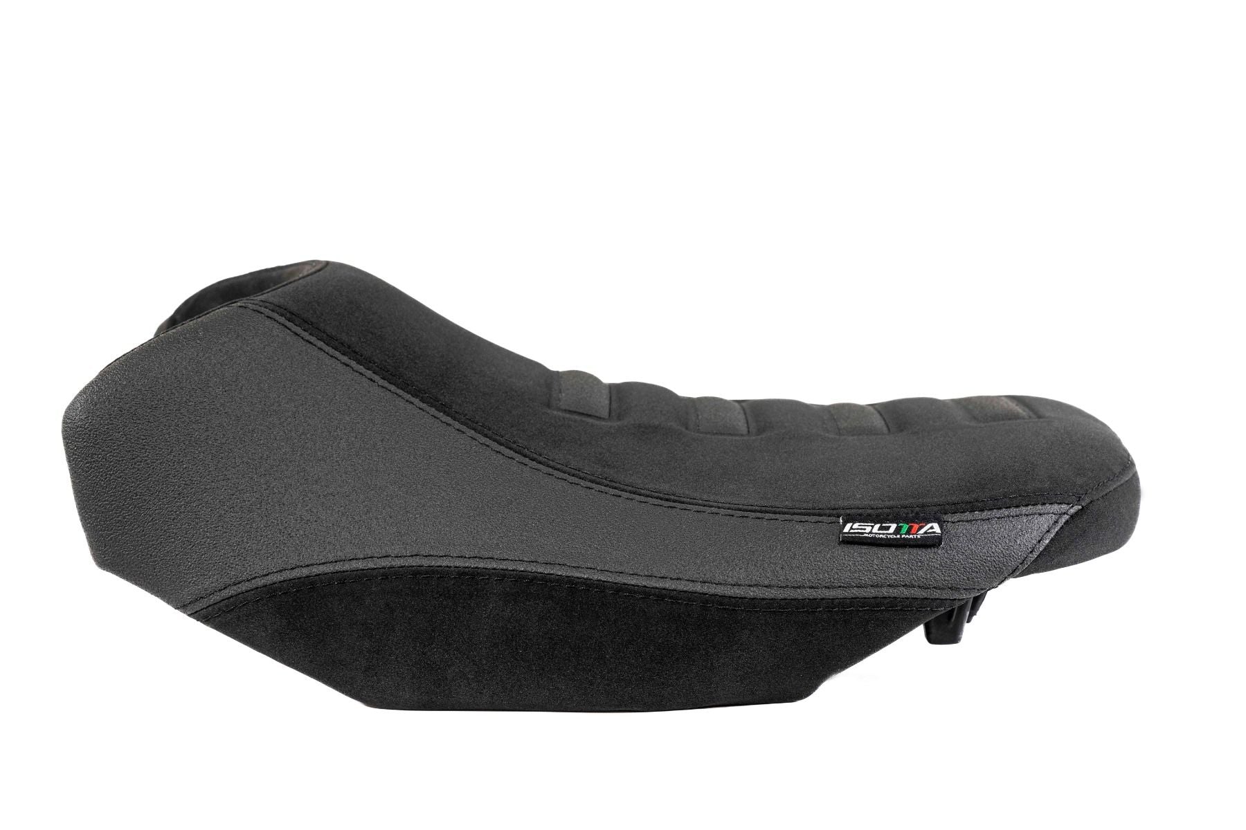 Isotta Comfort Riders Seat with Prostate Channel - Lowered | Black | BMW R 1250 GS incl. Adventure 2019>2023 - Shop name