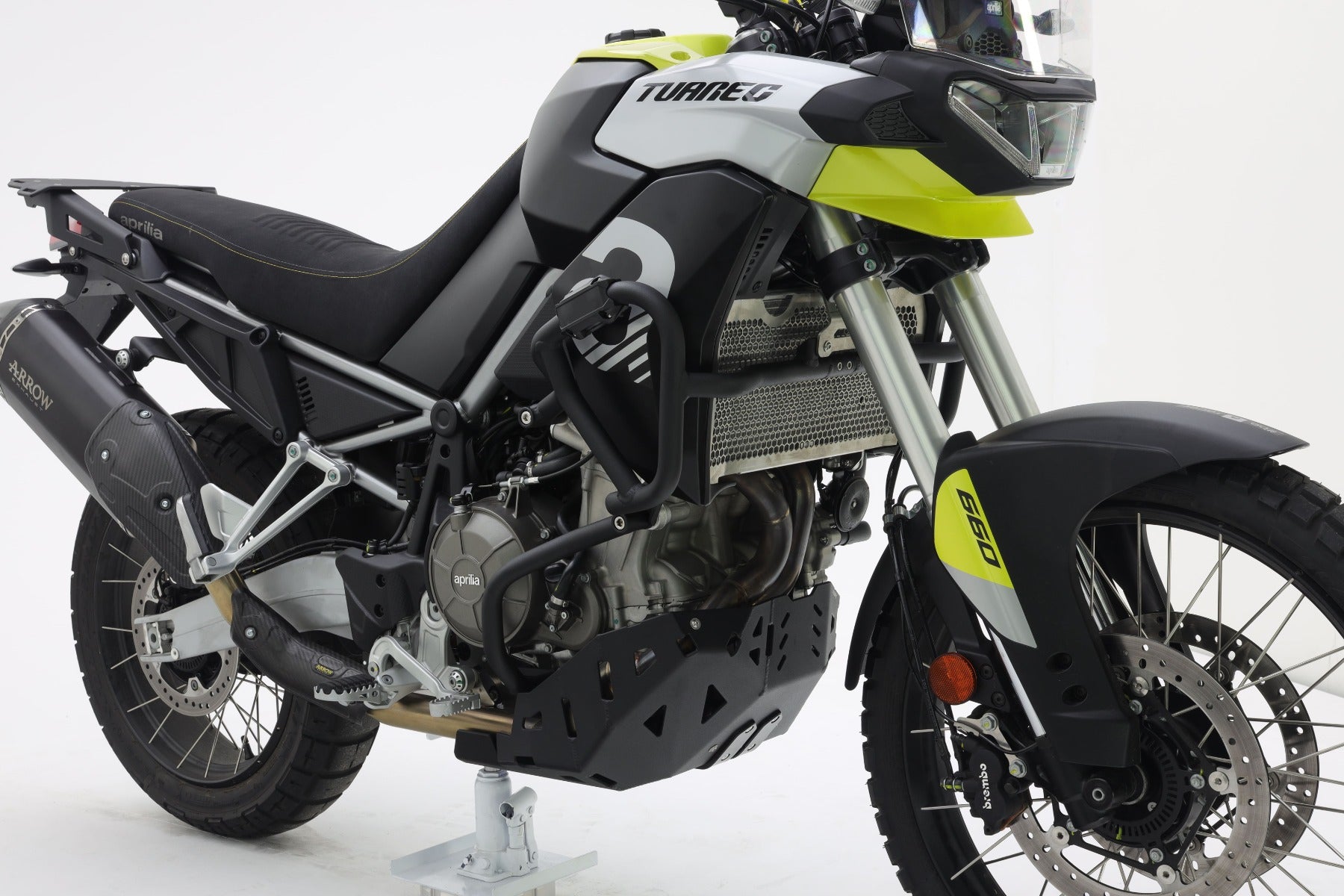 Isotta Crash Protection Bars | Black | Aprilia Tuareg 660 2022>Current - Shop name
