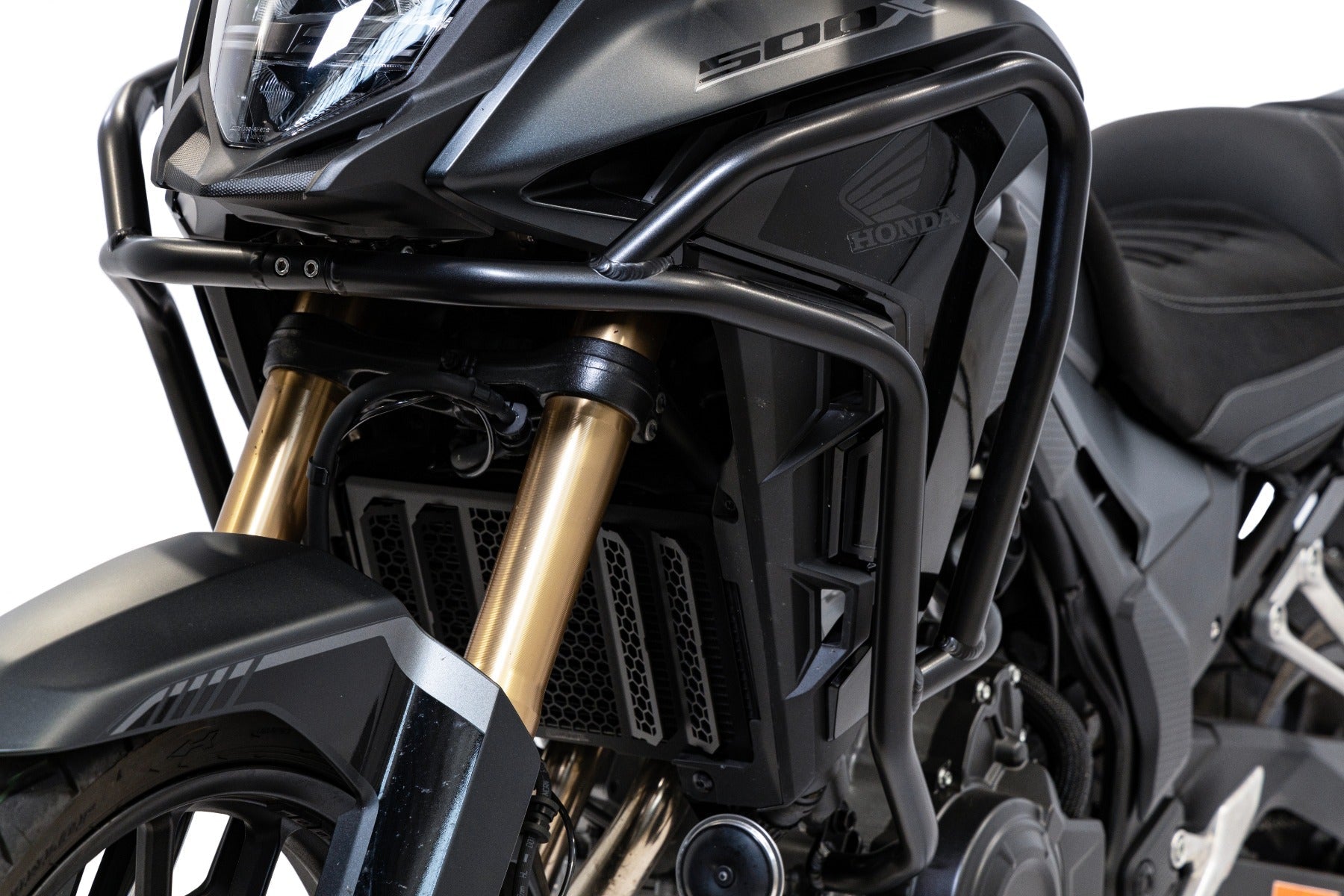Isotta Crash Protection Bars | Black | Honda CB 500 X 2019>2024 - Shop name