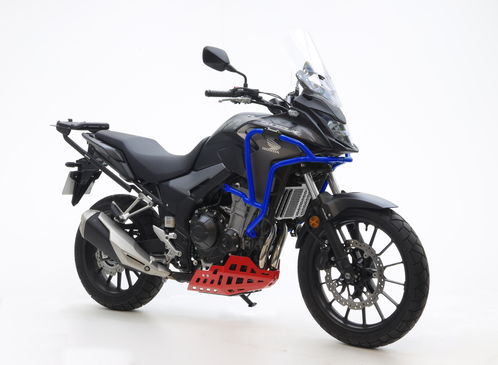 Isotta Crash Protection Bars | Blue | Honda CB 500 X 2019>2024 - Shop name