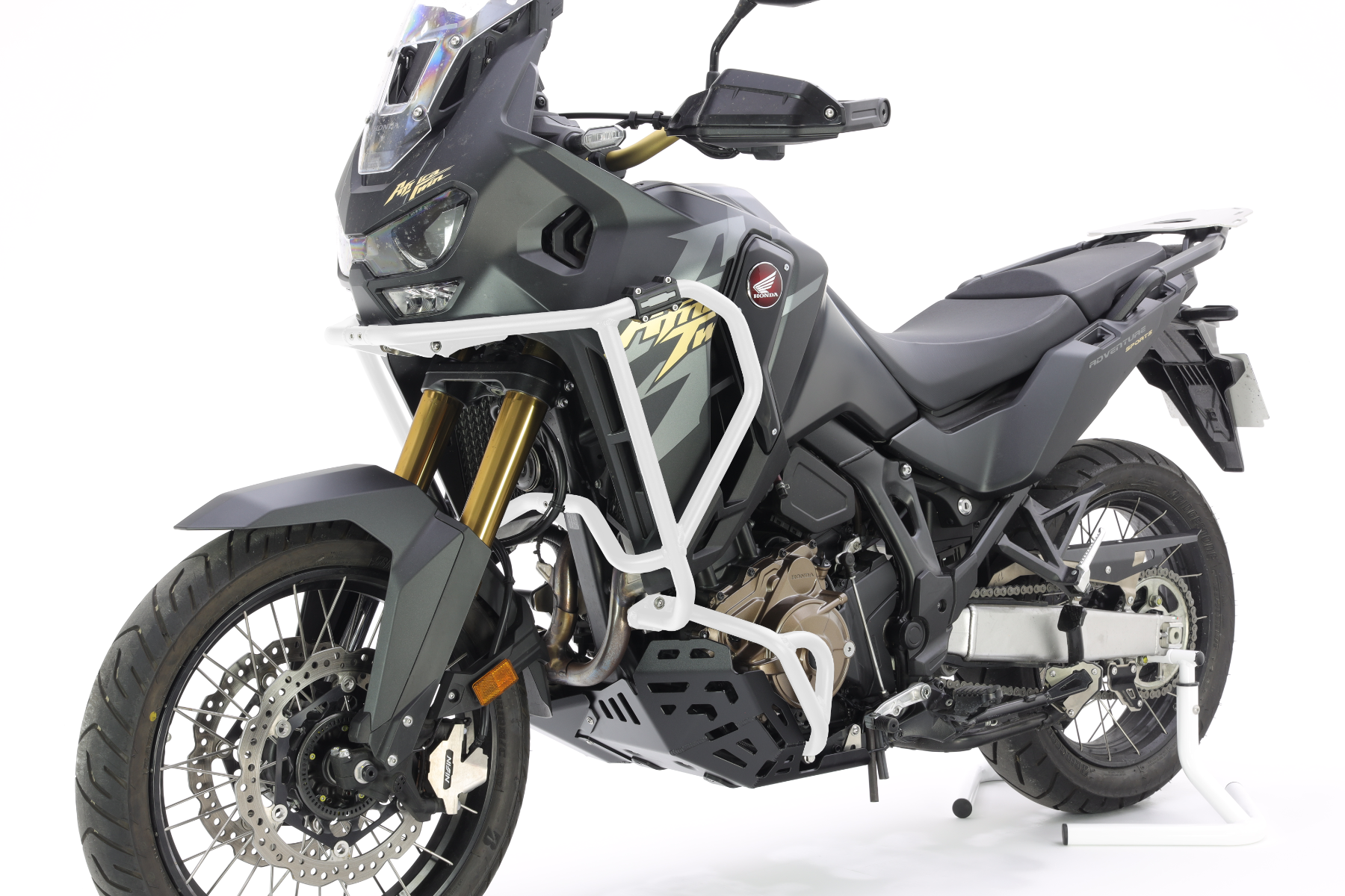 Isotta Crash Protection Bars | White | Honda Africa Twin CRF 1100 L Adventure Sport 2024>Current - Shop name