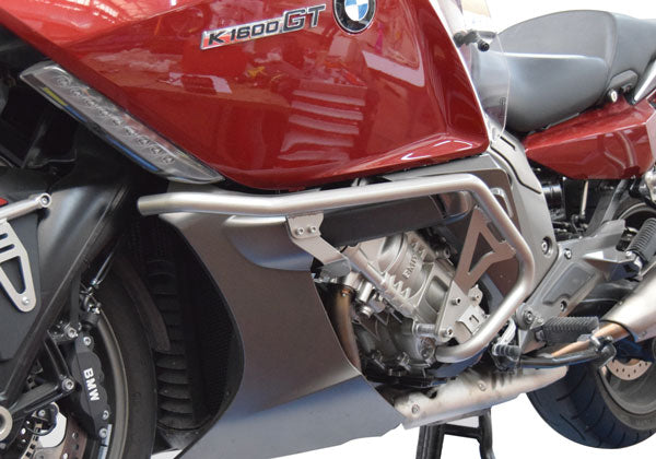 Isotta Left Side Upper Crash Protection Bar | Silver | BMW K 1600 GTL 2010>2016 - Shop name