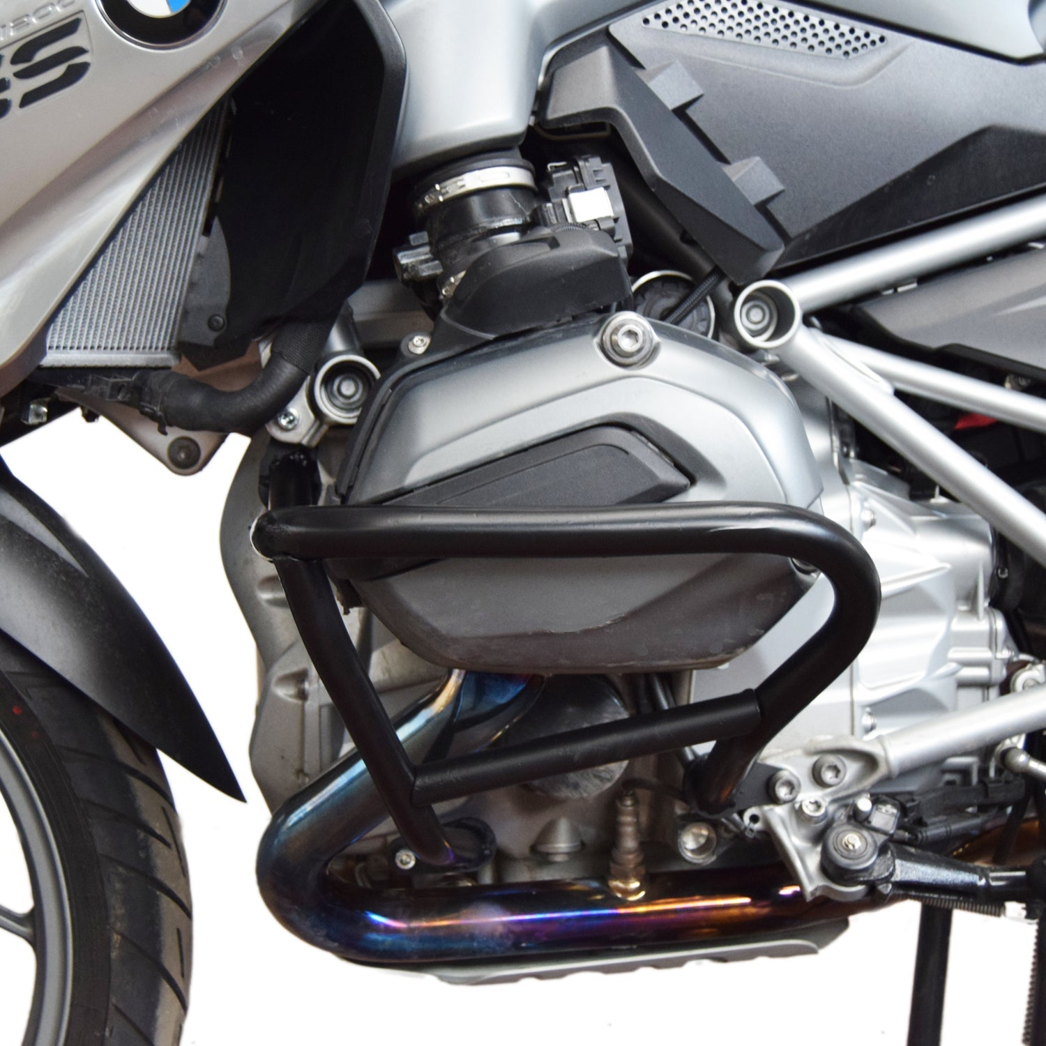 Isotta Lower Crash Protection Bars | Black | BMW R 1200 GS 2013>2018 - Shop name