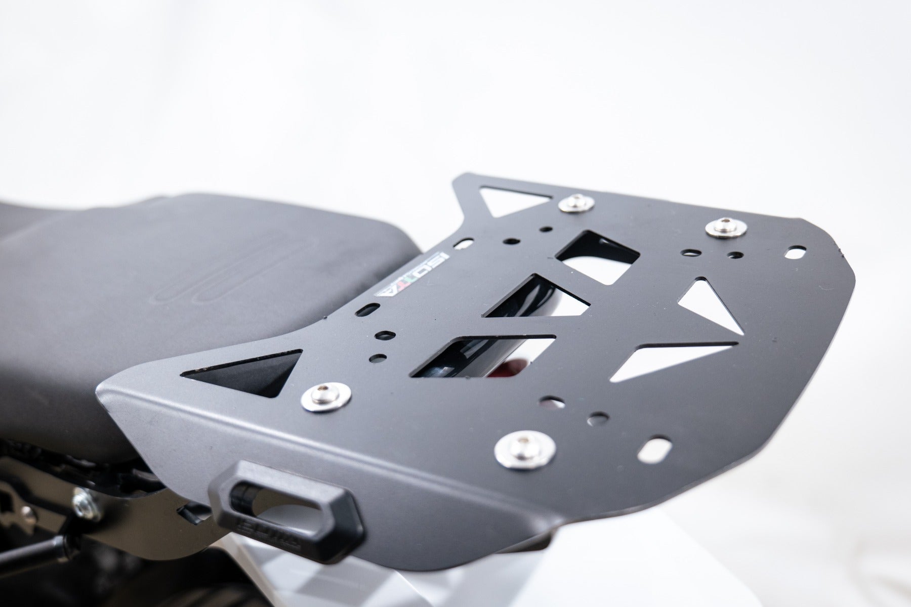 Isotta Luggage Rack | Black | Ducati Desert X 2022>2024 - Shop name