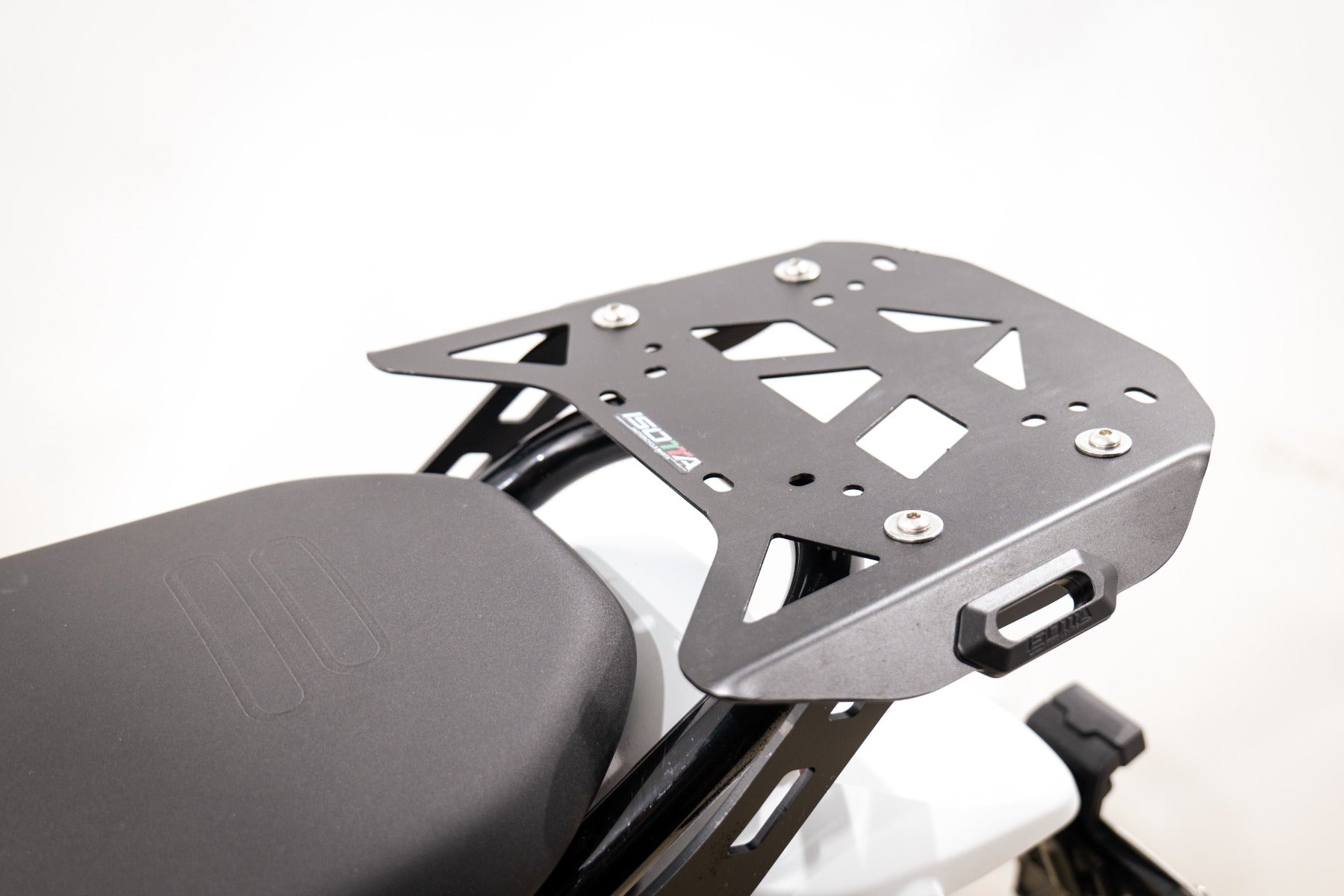 Isotta Luggage Rack | Black | Ducati Desert X 2022>2024 - Shop name