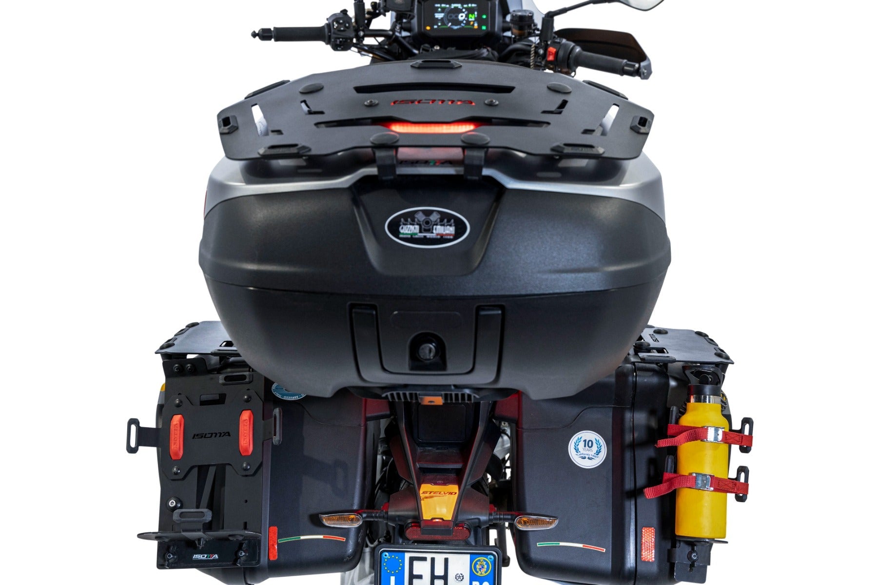 Isotta Luggage Rack | Black | Moto Guzzi Stelvio 2024 - Shop name