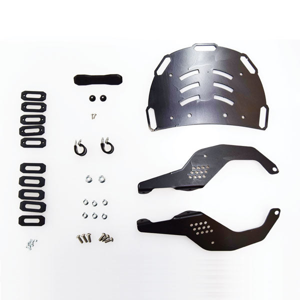 Isotta Luggage Rack | Black | Moto Guzzi V7 III Milano 2018>2020 - Shop name