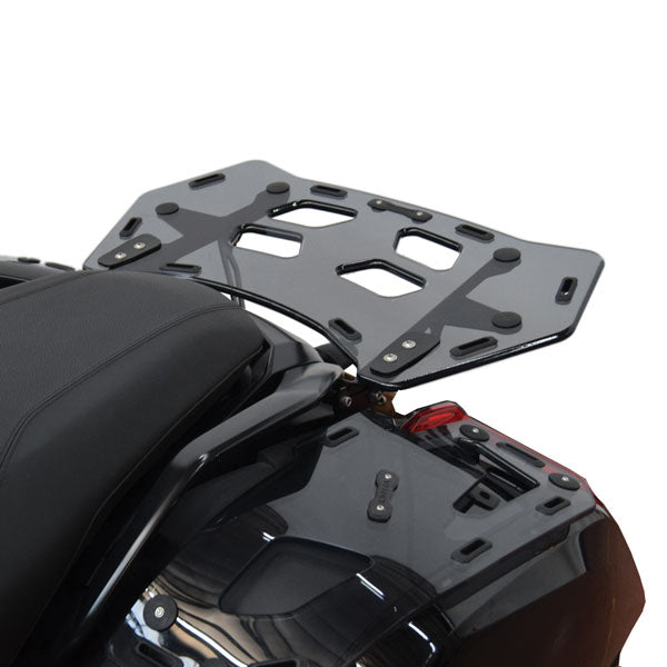 Isotta Luggage Rack - Plexiglass | Light Smoke | BMW K 1600 Bagger 2017>2024 - Shop name