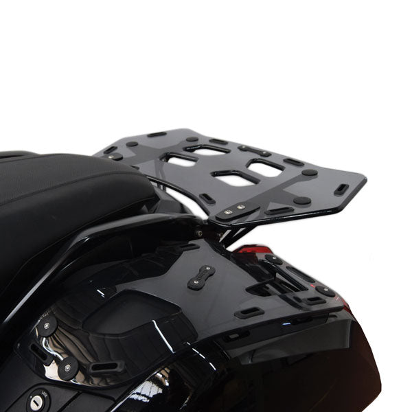 Isotta Luggage Rack - Plexiglass | Light Smoke | BMW K 1600 Bagger 2017>2024 - Shop name