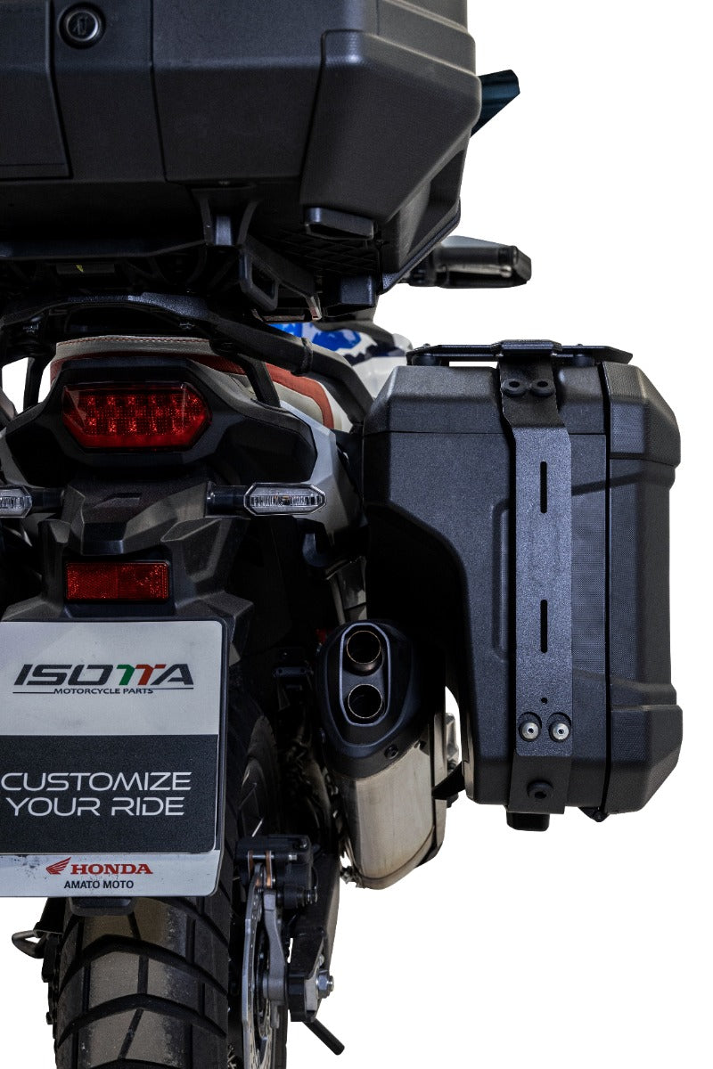 Isotta Luggage Racks For Panniers | Black | Honda Africa Twin CRF 1100 L Adventure Sport 2021>2024 - Shop name