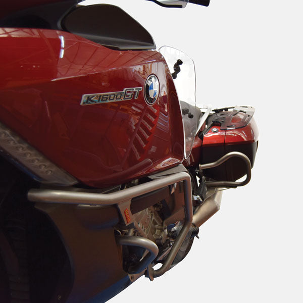 Isotta Rear Crash Protection Bars | Silver | BMW K 1600 GTL 2010>2016 - Shop name