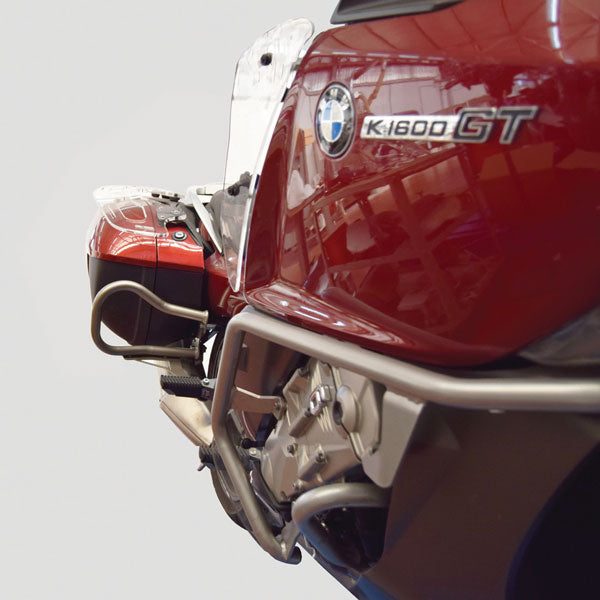 Isotta Rear Crash Protection Bars | Silver | BMW K 1600 GTL 2010>2016 - Shop name