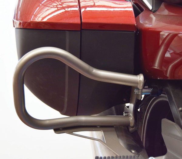 Isotta Rear Crash Protection Bars | Silver | BMW K 1600 GTL 2010>2016 - Shop name