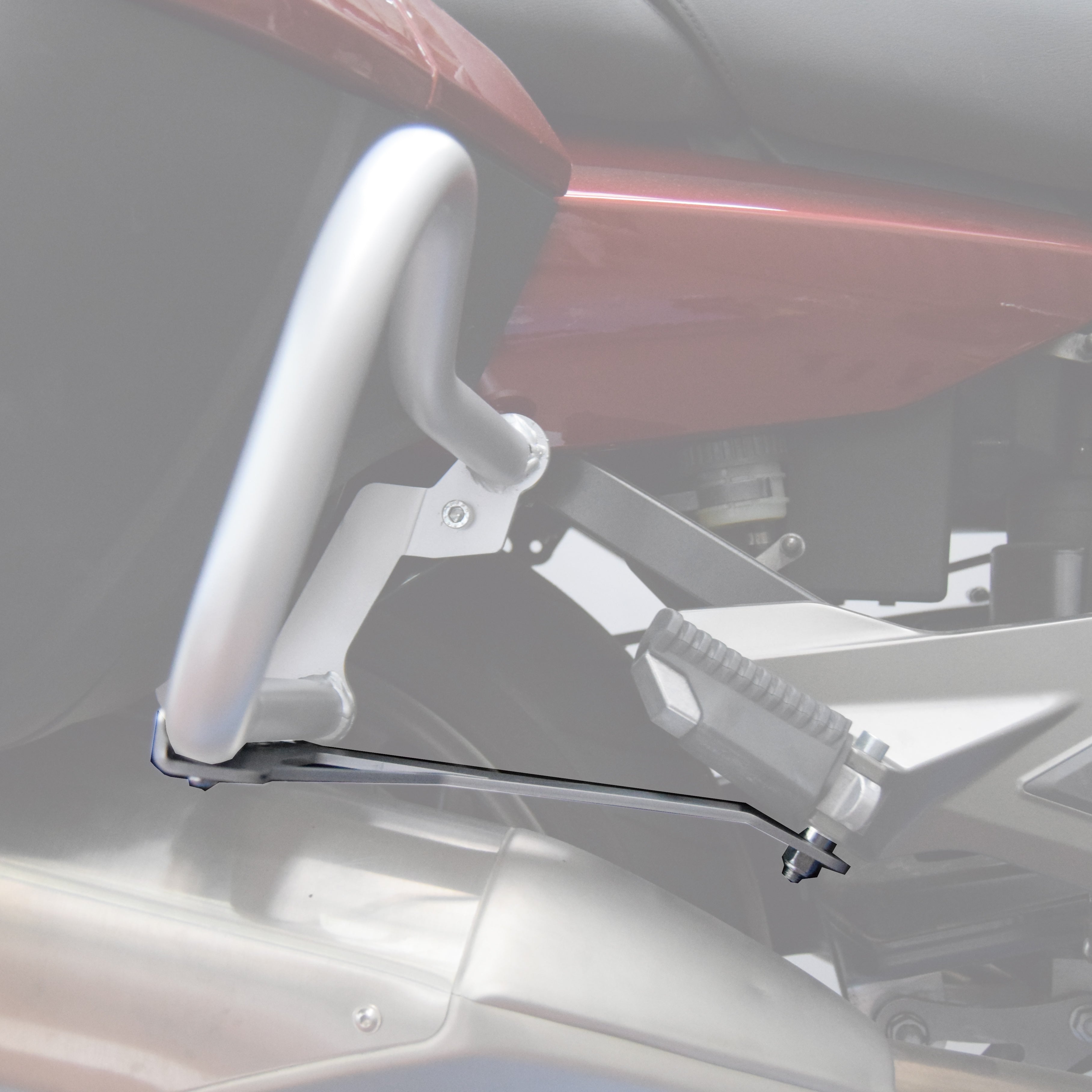 Isotta Rear Crash Protection Bars | Silver | BMW K 1600 GTL 2010>2016 - Shop name