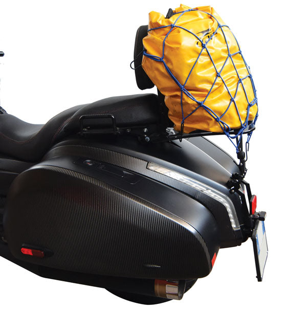 Isotta Tilting Luggage Rack - Plexiglass | Light Smoke | Moto Guzzi MGX 21 2016>2020 - Shop name